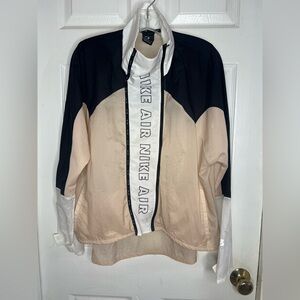 Nike Air Women's Sheer Running Jacket Full Zip Lightweight Nylon X-Large